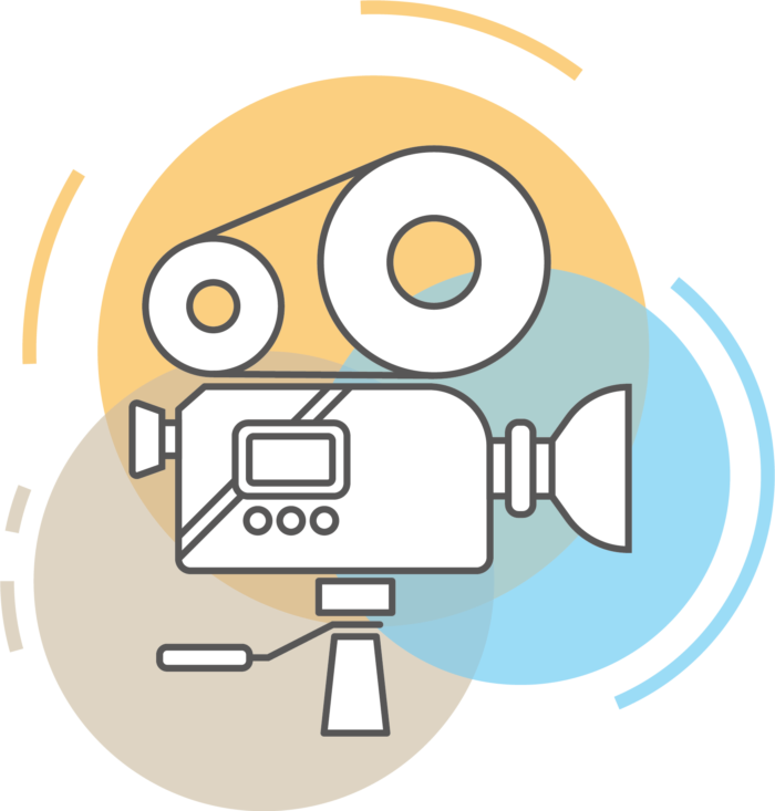 Illustration of a video camera