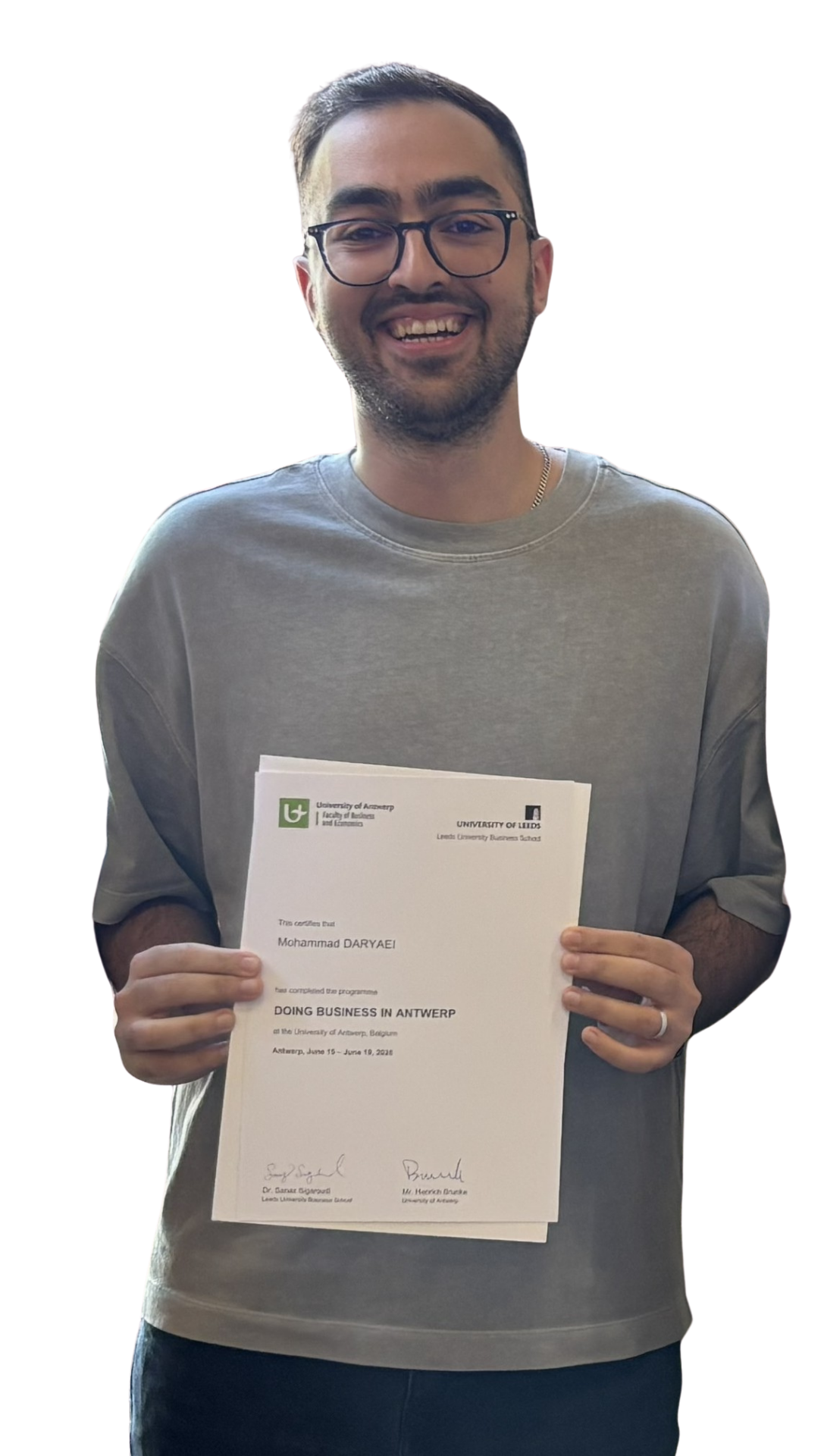 Mohammad Daryaei - MSc Global Strategy and Innovation Management student